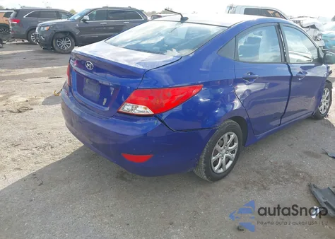 2013 Hyundai Accent Gls from USA, damaged, VIN KMHCT4AE2DU498492